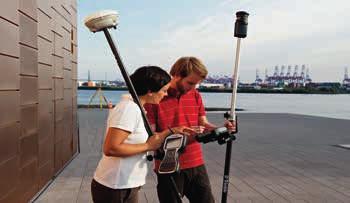 THE FLEXIBLE, MODULAR DESIGN LETS YOU ADAPT TRIMBLE GEDO SYSTEM TO MEET CHANGING AND EXPANDING NEEDS. A SINGLE TROLLEY CAN BE CONFIGURED TO WORK WITH EITHER OPTICAL OR GNSS POSITIONING EQUIPMENT.
