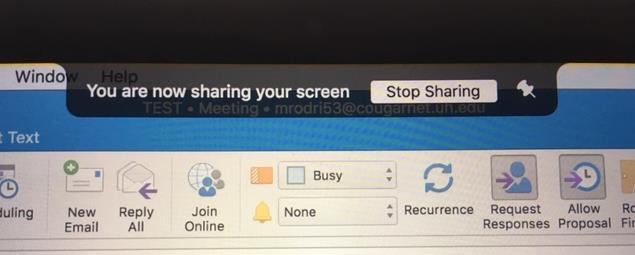 To share your desktop: 1. After joining the meeting, click the Share Screen icon. 2. Click Share Screen.
