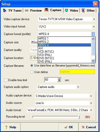 Step 1: We provide two kinds of MPEG 4 format, Microsoft and DivX. Please download the MPEG 4 Codec from Internet. DivX: http://www.divx.com/ Microsoft: http://www.microsoft.