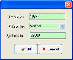 Auto-scan wizard will scan all frequencies based on the default frequency table. 4.