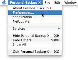Chapter 7 Intego Personal Backup X Preferences Setting Intego Personal Backup X Preferences Intego Personal Backup X offers several options that can be configured in its preferences.