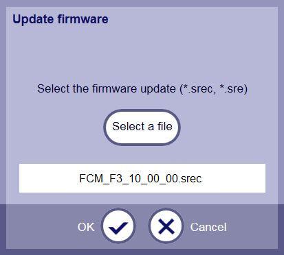 1.11 Update Firmware [sc_fcm_update firmware file, 1, --_--] Figure