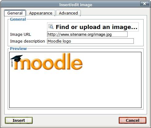 How to Use Moodle's Text Editor 4 1. When the File picker opens, click on Upload a file in the left sidebar. 2. Click the Browse button to select a file from your computer.