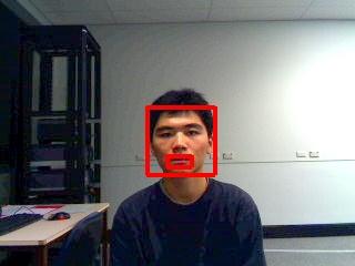 2: Mouth detection results for