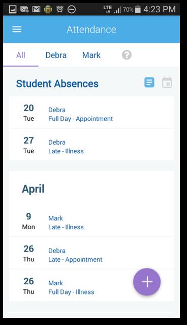 Reporting an Absence Absences can be reported in advance for the school year. On the day of the absence however, absences cannot be reported after the school s cut-off time.