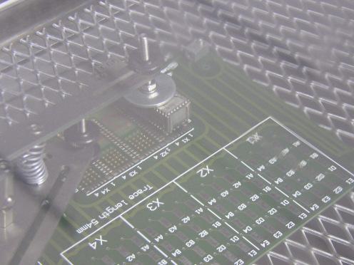 PCB by removing excess solder and apply new solder