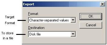 The Print Button (shown o the picture) lets you print the report to any printer installed in your computer.