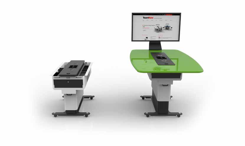WorksZone Collaboration Table with Compact TechWell TM TechWell TM XL The TechWell TM XL is able