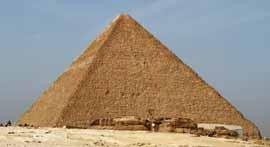 Given similar conditions, which pyramid took longer to build? Explain your reasoning.