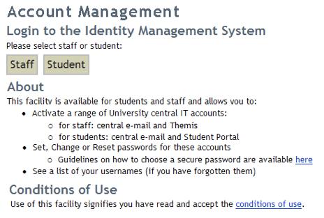 The following user guide will assist all casual staff in setting up their University email address, the University preferred method of communication and their Themis Financials account to enable