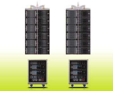 32 x GEO S12 cabinets powered by a single NUAR rack.
