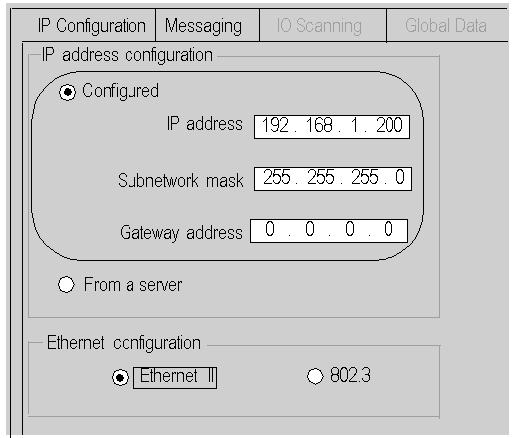 Installation and Configuration Assigning an IP Address to the 140 NOE 771 01 Module Perform the following steps to assign an IP address to the 140 NOE 771 01 communication module.