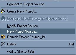 Creating a New Project Source NOTE: The Configuration Wizard opens automatically upon restarting. Exit this program.