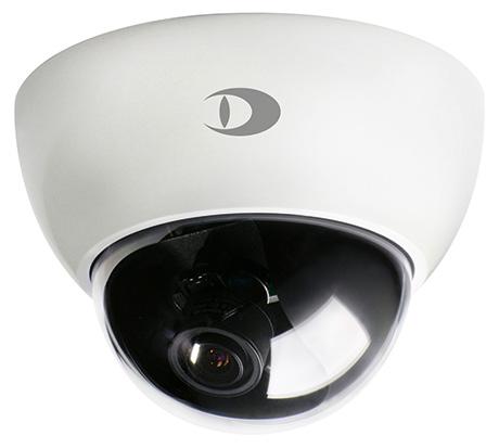 The DDF4320HD-DN is a hybrid Wide Dynamic Range (WDR) HD dome camera. The camera provides real-time HD video (720p/30) using the H.