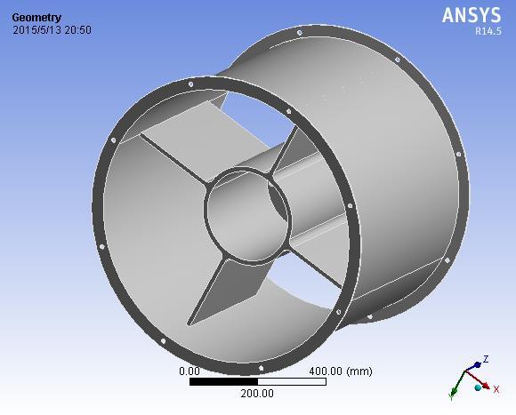 Internatonal Conference on Logstcs Engneerng, Management and Computer Scence (LEMCS 2015) Vbraton Characterstc Analyss of Axal Fan Shell Based on ANSYS Workbench Lchun Gu College of Mechancal and