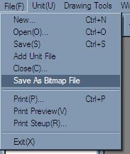 6.2 Generate Piping Layout The piping layout can be generated into a picture file in the form of bitmap format.
