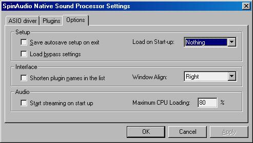 VST Plugin Folder - Here you can specify your VST plug ins folder. You can use browse button to select the folder.