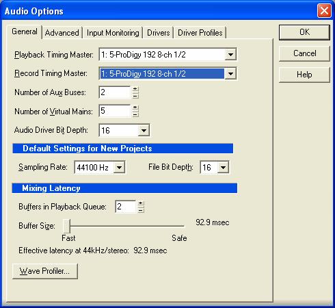 10. Sonar/Cakewalk Before you using Sonar, you have to do several setting first.