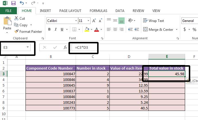 Excel 2013 Foundation Page 104 The easy way to