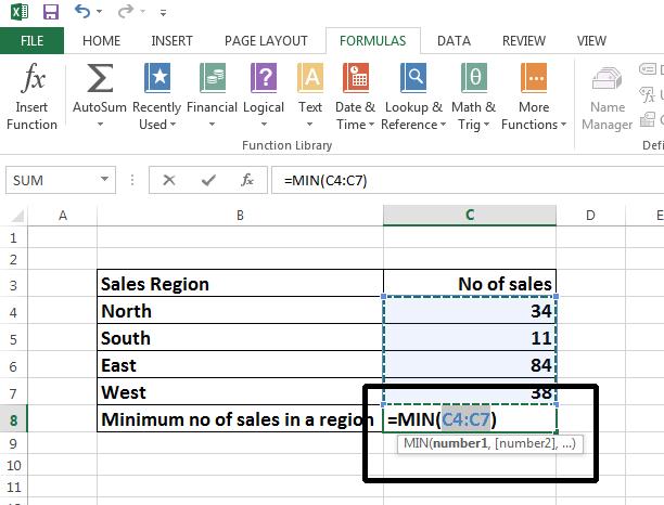 Excel 2013 Foundation Page 121 You will see the following displayed on your screen.