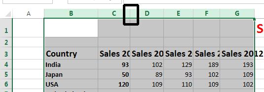 Modifying row heights Select one or more rows and then right click over the selected row(s).