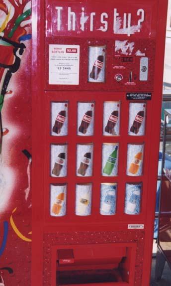 the two vending machines