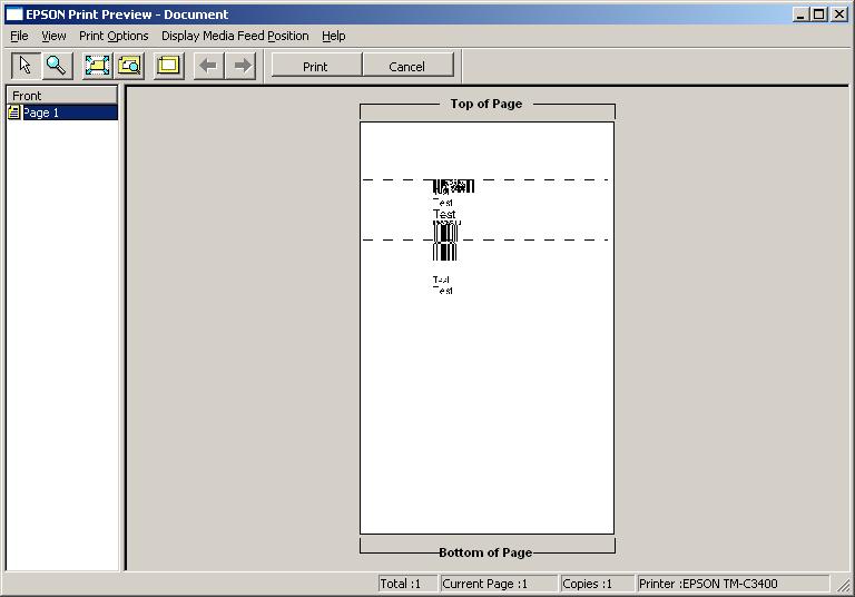 Print Preview If this function is checked, the print preview window is displayed when printing is performed from an application, allowing you to check the print result image before printing.