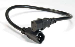 IEC Cord Sets Help minimize cord tangle and increase airfl ow to your installation.