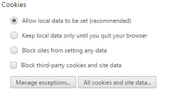 Use the built-in browser protection Control those cookies - keep the cookies you want, get rid of the rest. Many websites add small text files to your computer called cookies.