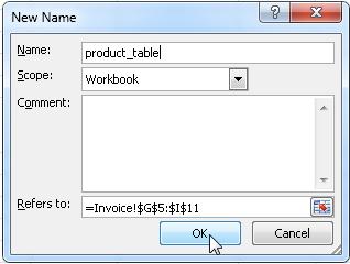 Click into cell B4, access the VLOOKUP function using your preferred method, then click into cell A4 (first product