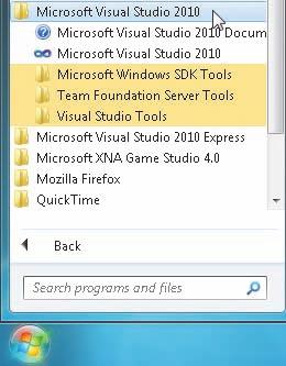 Guided Program Development 83 Guided Program Development 1 HINT Open Visual Studio 2010 Open Visual Studio using the Start button on the Windows taskbar and the All Programs