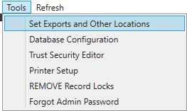 The location is pre-determined, located inside the software s operating folder and can be changed.