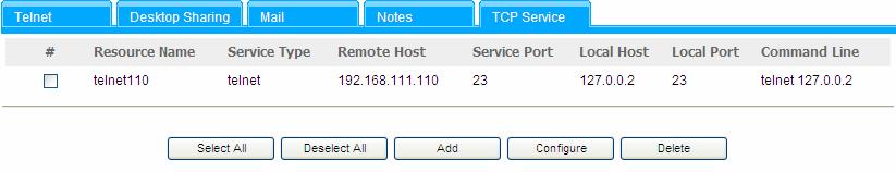 5 TCP Service Overview SSL VPN provides TCP services for various C/S applications.