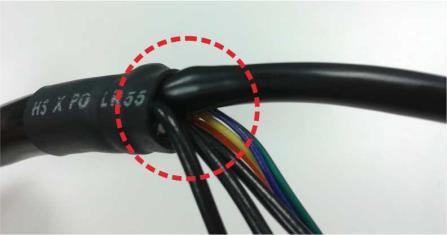 The supported cables are as shown below.