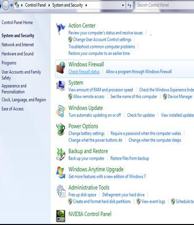Control Panel \ Windows 7 Control Panel Icon & Category View Open Control Panel Small and Large Icon views list all settings options