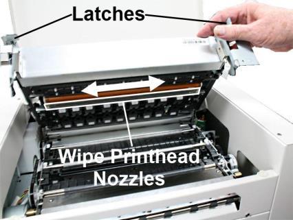 2. Carefully remove Printhead Cartridge from foil