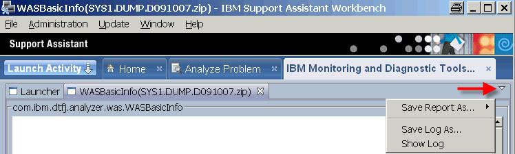 For more information about the Memory Analyzer, see the ISA Help pages, and http://www.ibm.
