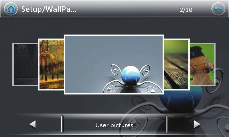 2. Startup Wallpaper Enter the password 8888 into startup picture.
