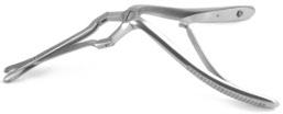 on flat 220mm overall length 54-5620 ntrum Punch Forceps 4mm x 5mm cup 140mm shaft 210mm overall length angled 45 degrees back 54-2901