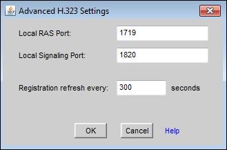 Implementing Port Security for the Scopia 3G Gateway Figure 36: Advanced H.323 Settings 3. Modify the port value in the Local Signaling Port field. 4. Select OK. 5. Select Upload.
