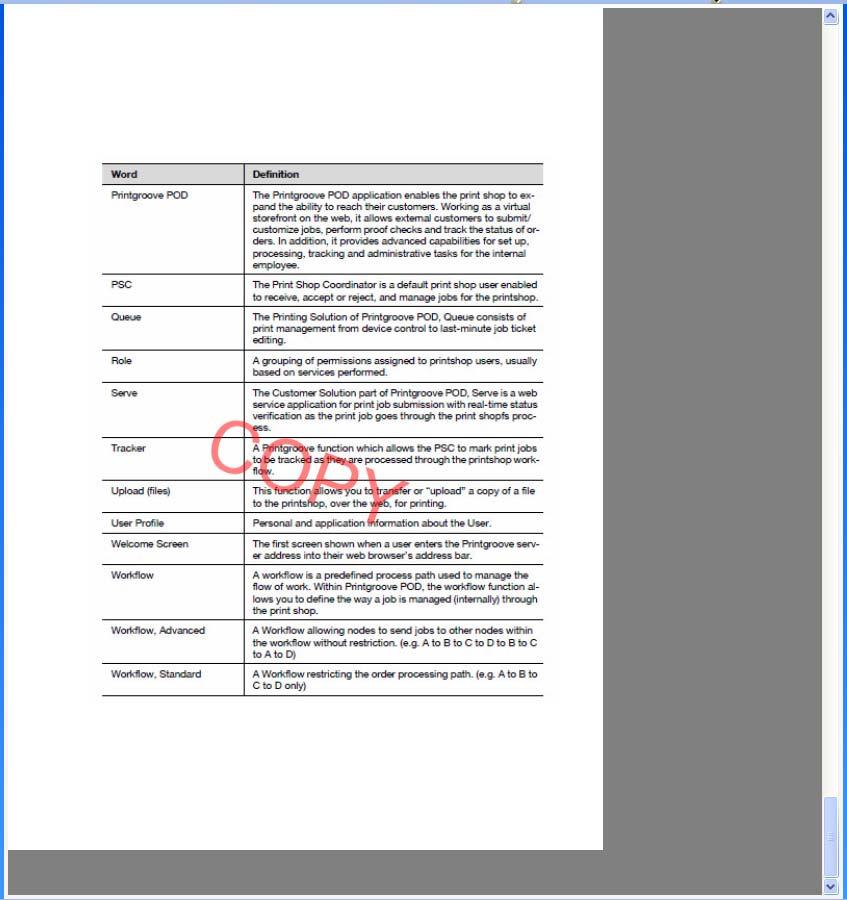 Editing Document 5 5.7 Watermark Watermark is the page content that will be displayed as the background of a page. You can add/delete/change the Watermark on pages in the document.