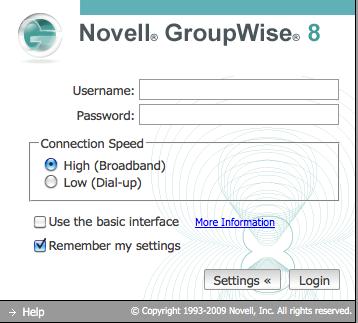 There are three different interface options: If you are on a computer with a relatively high internet connection (DSL, cable modem, etc.) the High option is best with all available features.
