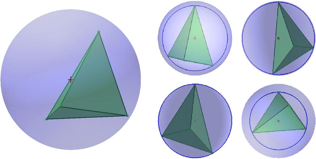 A tetrahedron that s not 3-well-centered, even though every vertex satsfes the necessary condton of Proposton 3.