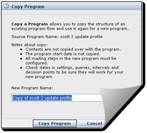 Copy a Program release notes for Our new Copy a Program feature was created with marketers in mind who use Programs to automate their marketing needs.