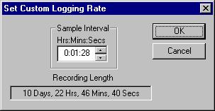 LOGiTpc Interface Software Version 2.5x 8 Channels to Log: You can elect to disable unused logger channels.