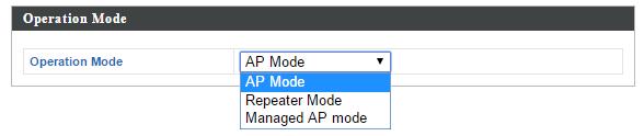 OVERVIEW Your access point can function in three different modes. The default mode for your access point is AP mode. AP mode is a regular access point for use in your wireless network.