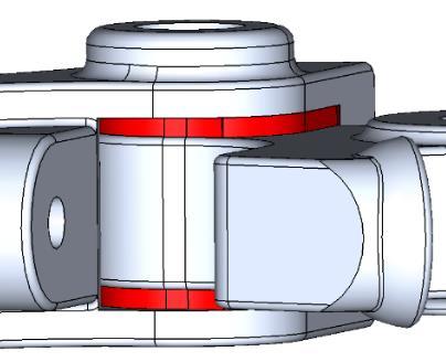 As a result, the CAD model may contain gaps between bodies which are connected in the manufactured object.