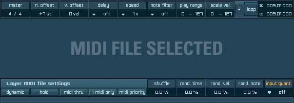 MAGIX INDEPENDENCE 3.0 Manual 147 Independence will automatically switch to the Mapping area and select the loaded MIDI file.