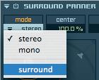 MAGIX INDEPENDENCE 3.0 Manual 209 Surround Panner The surround panner enables you to use instruments that contain stereo, mono and surround audio files in any Independence surround environment.