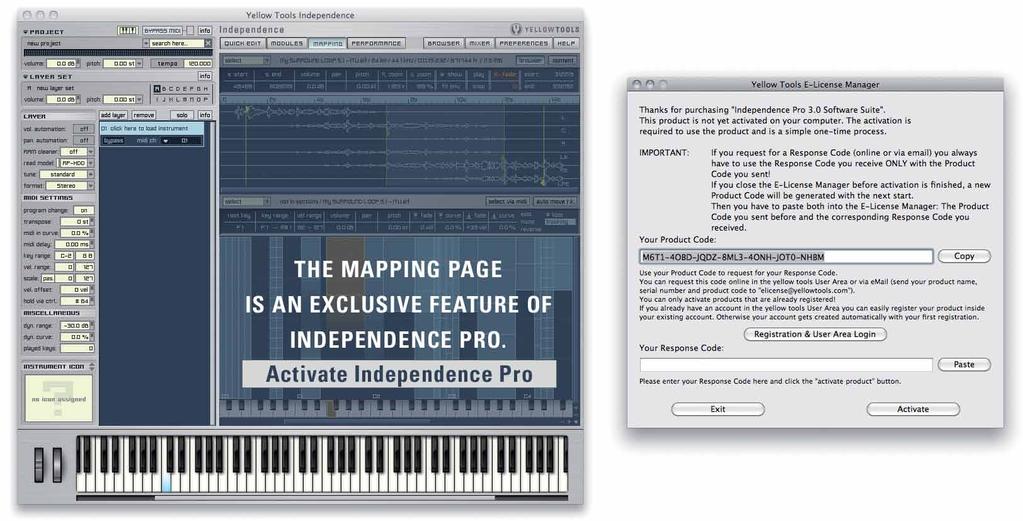 22 CHAPTER 2 Basics & User Interface To activate Independence Pro at a later date, simply switch to the Mapping or Performance page and click the Activate Independence Pro button.